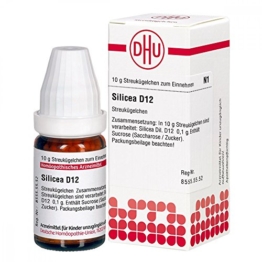 DHU Silicea D12, 10 g Globuli - 1