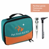 Erste-Hilfe-Set für Haustiere, Tierärztliche Erste-Hilfe-Tasche für Hunde, Katzen, Kaninchen, Tiere, mit Thermometer, Otoskop, Perfekt für Häusliche Pflege und für Notfälle im Freien - 1