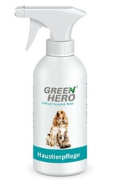 Green Hero Haustierpflege für Hunde- und Katzen, 500 ml, Pflegt die Haut bei Juckreiz, Entzündungen, Infektionen, Milben, Hefepilzen, Räude, Reizungen und Ekzemen - 1