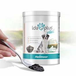 Ida Plus - Heilmoor 1000 g - Verbessert die Kotbeschaffenheit – optimale Verdauung beim Hund – Immunsystem stärken – zur Appetit Anregung -– mit natürlichem Torf aus dem Hochmoor - 1